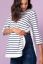 Preview: Maternity and Nursing Jersey Shirt wth Stripes