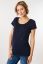 Preview: Organic Maternity Shirt with Back Detail navy