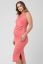 Preview: Ribbed Midi Maternity Dress coral