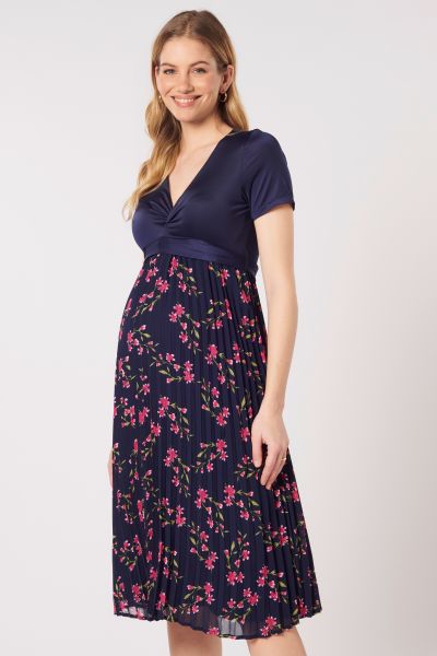 Women Mother Floral Falbala Pregnant Dress For Maternity Clothes Casual  Dress AU | eBay