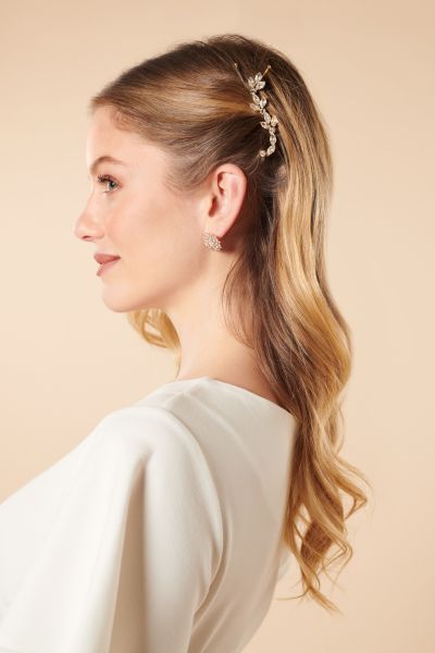 Wedding Hair Pin with Rhinestones