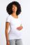 Preview: Organic Maternity and Nursing Shirt Short Sleeve white