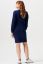 Preview: Ecovero Maternity Dress with Nursing Openings navy