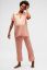 Preview: Lounge Capri Maternity Pyjama coral pink