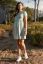 Preview: Eco Viscose Maternity and Nursing Dress with Print sage