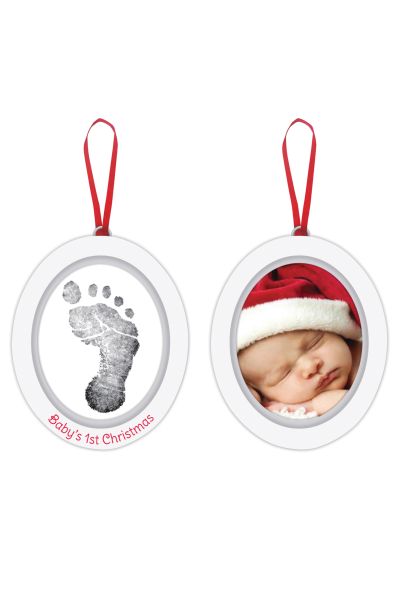 Ornament with Print Set Baby's 1st Christmas