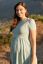 Preview: Eco Viscose Maternity and Nursing Dress with Print sage