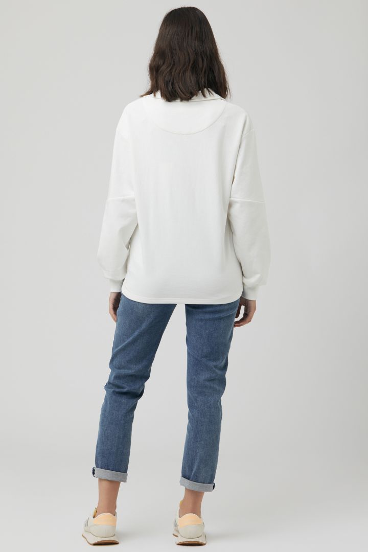 Umstands- und Still-Sweater mit Reißverschluss