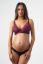 Preview: Plunge Maternity and Nursing Bra with Lacce bordeaux