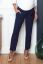 Preview: Maternity Trousers with Tie Belt blue