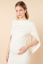 Preview: Ecovero Maternity Dress with integrated Stole