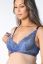 Preview: Plunge Maternity and Nursing Bra with Lacce blue