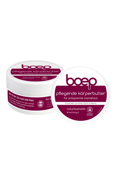 Organic body butter for relaxed mothers' skin, 125 ml