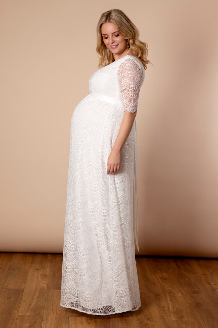 Plus Size Maternity Wedding Dress