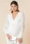 Preview: Maternity and Nursing Shirt with Chiffon Sleeves ivory