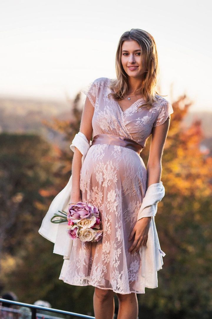 Maternity Dress Rose