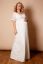 Preview: Kimono Wedding Dress Plus Size