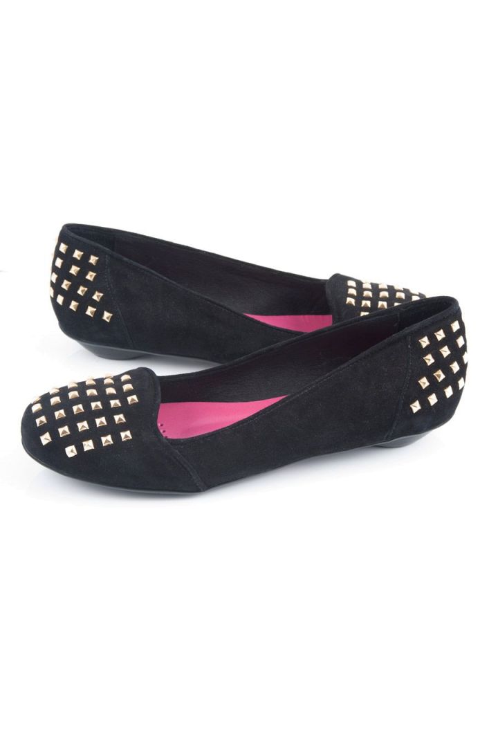Studded Slippers black ShoeTherapy