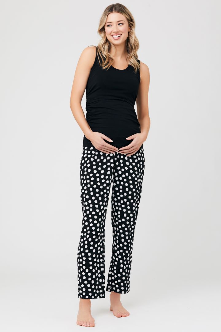 Maternity Polka Dots Pyjama Pants