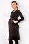 Preview: Maternity dress made of velvet with v-neck