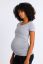Preview: Organic Maternity and Nursing Shirt Short Sleeve grey
