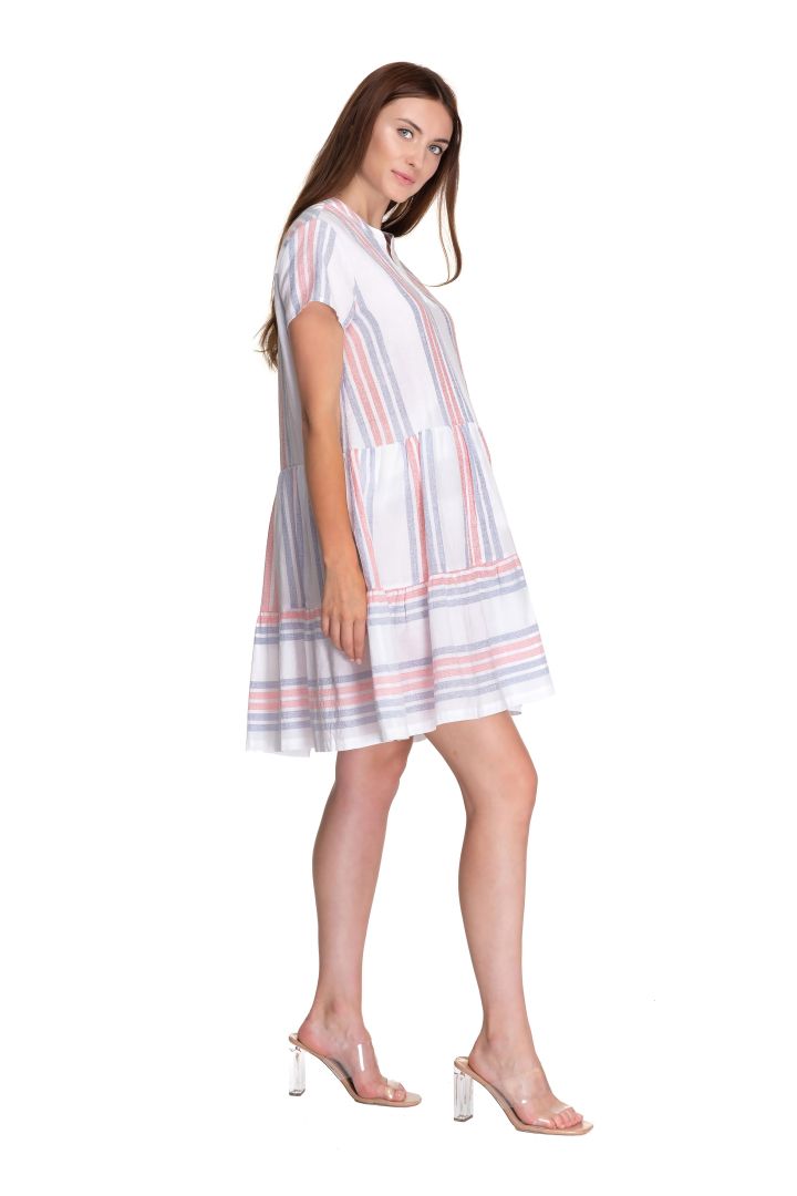 Tunica-Style Maternity Dress Linen