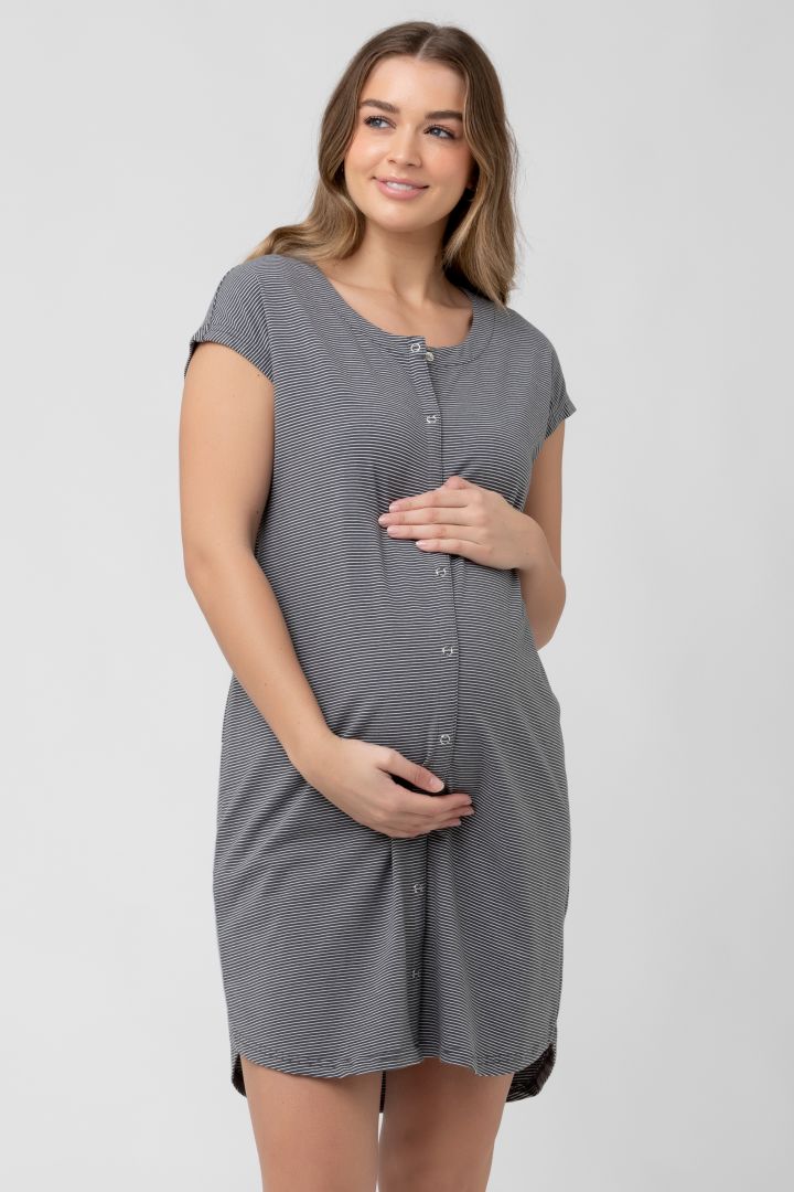 Organic Maternity and Nursing Nightgown
