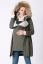 Preview: Premium maternity parka with baby carrier insert, khaki