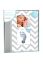 Preview: Memory Book with Photo Bag and Baby Imprint Set grey