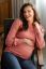 Preview: Eco Maternity Jumper with Balloon Sleeves coral