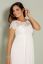 Preview: Maternity Wedding Dress with Lace Bodice Ivory