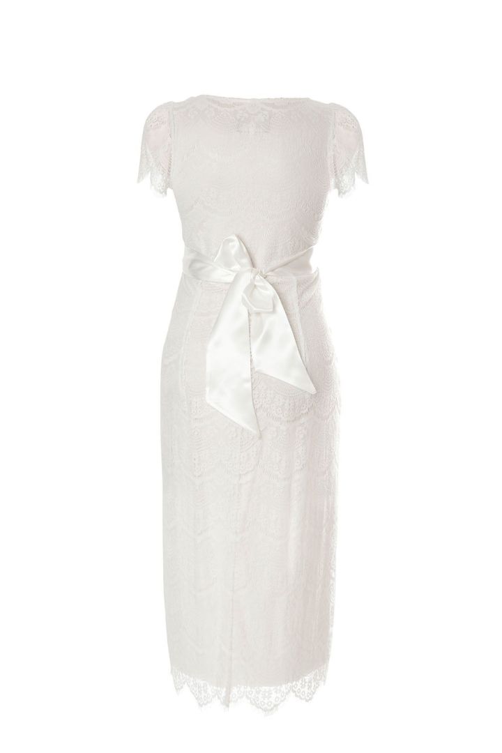 Flutter Lace Wedding Dress