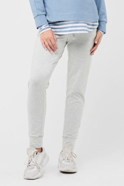Organic Maternity Pyjama/Lounge Trousers light grey