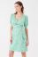 Preview: Ecovero Maternity and Nursing Dress in Wrap Optic green leaf print