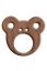 Preview: Walnut Wood Grip and Teething Ring Bear