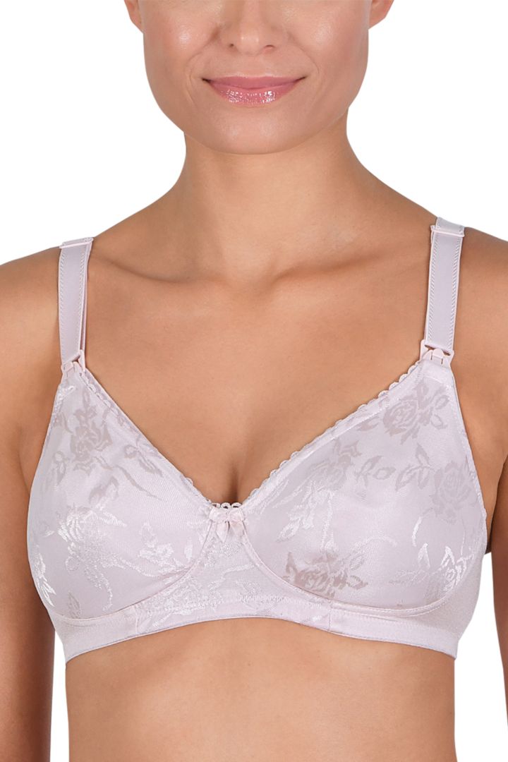 Maternity and Nursing Bra with Floral Print