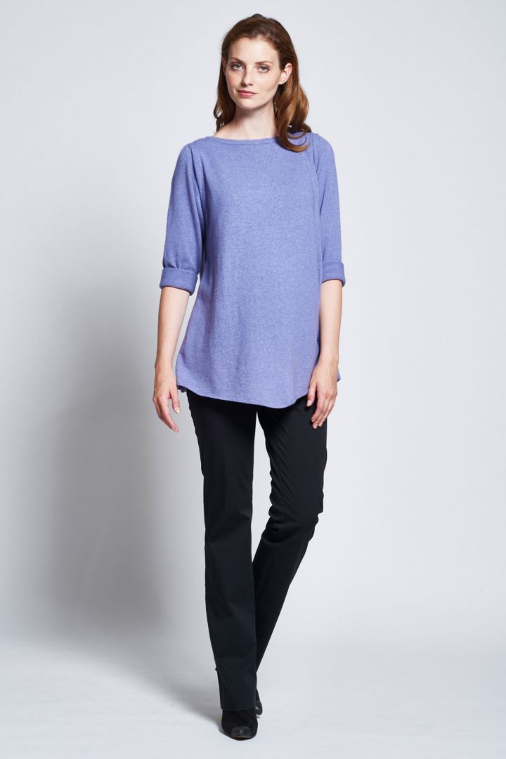 Maternity Knit Cashmere Pullover