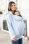 Preview: Maternity and Babywearing Hoody light blue