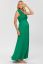 Preview: Maxi Maternity and Nursing Dress with Knot Detail Green