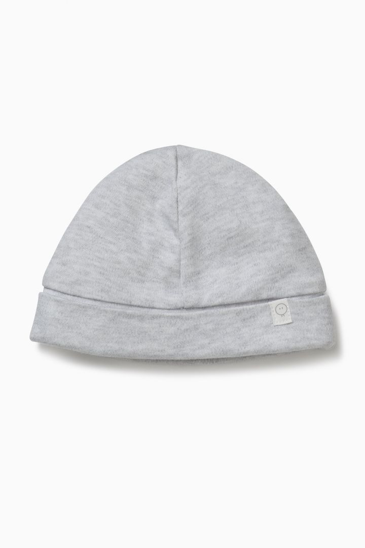 Organic Baby Hat grey