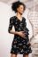 Preview: Maternity and Nursing Dress with Floral Print