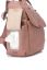 Preview: Baby-Changing Backpack Sleek Faux Leather rose