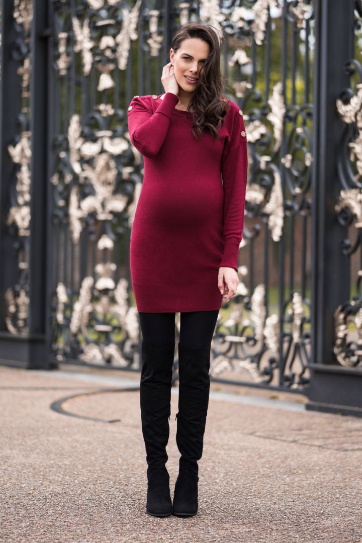 Knitted Maternity and Nursing Tunic