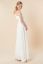Preview: Maternity Wedding Gown with Low Back Neckline