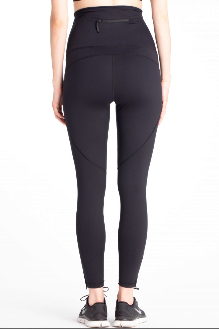 Active Maternity Leggings with Belly Support