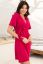 Preview: Maternity and Nursing Dress in Wrap Look raspberry