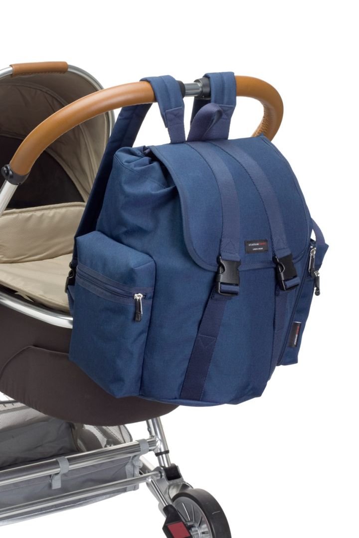 Travel Baby-Changing Backpack blue