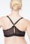 Preview: Sleep nursing bra with lace back black