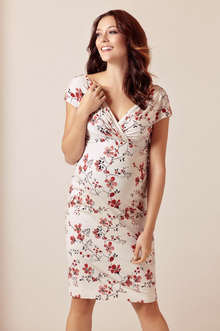 Maternity and nursing dress Cherry Blossom