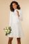 Preview: Ecovero Maternity Wedding Dress with Funnel Collar